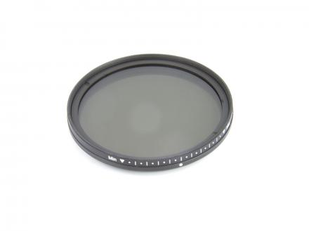 Gråfilter NDx2-400 ställbart 58mm