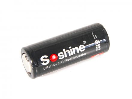 Laddningsbart LiFePO4 26650 3,2 volt