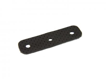 Läderficka till slangbella 70x20 mm