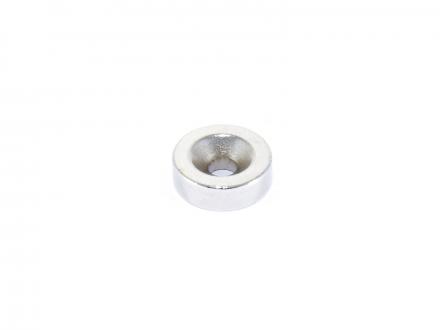 Neodymmagnet cirkulär med hål D15xT5 mm