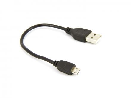USB-microUSB kabel - 13cm