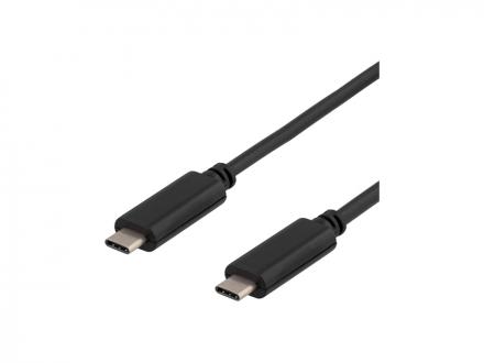 USBC kabel, 1 meter (svart)