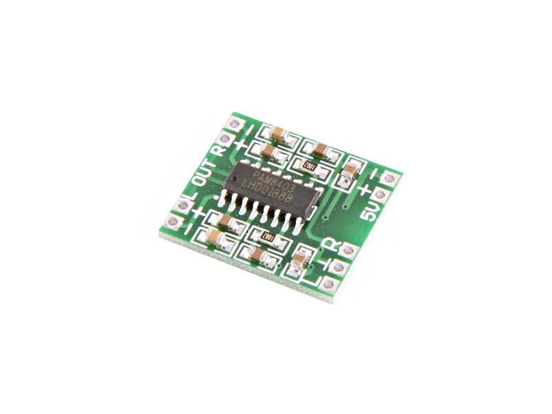 2x3W förstärkare, 5V