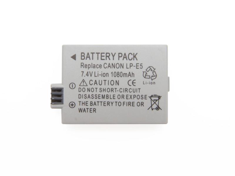 Batteri till Canon EOS 450D, 500D, 1000D motsv LP-E5