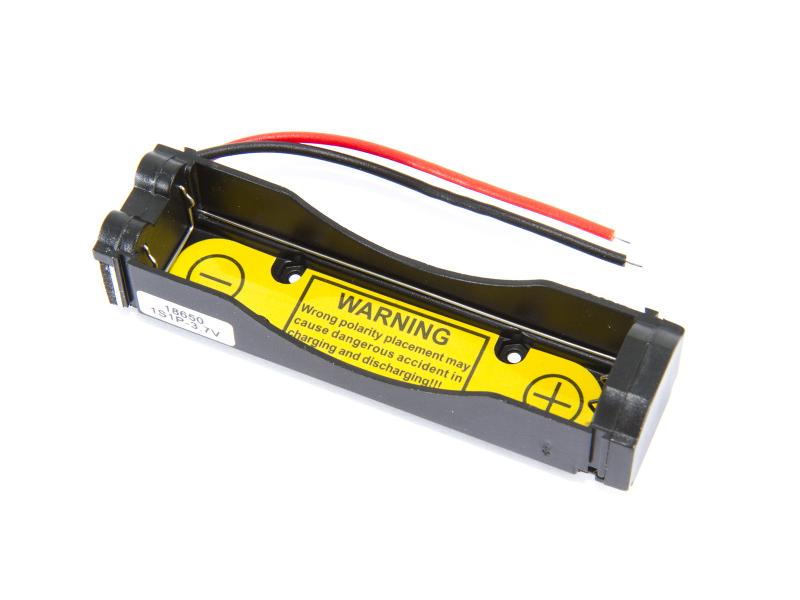 Batterihållare - 1x18650 med PCB 1S1P
