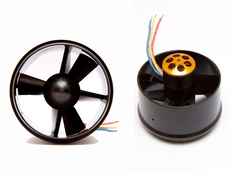 Fläkt med 2570 kV borstlös motor