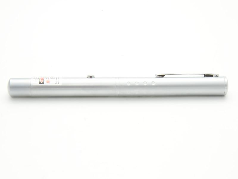 Grön Laserpekare 5mW - Silver