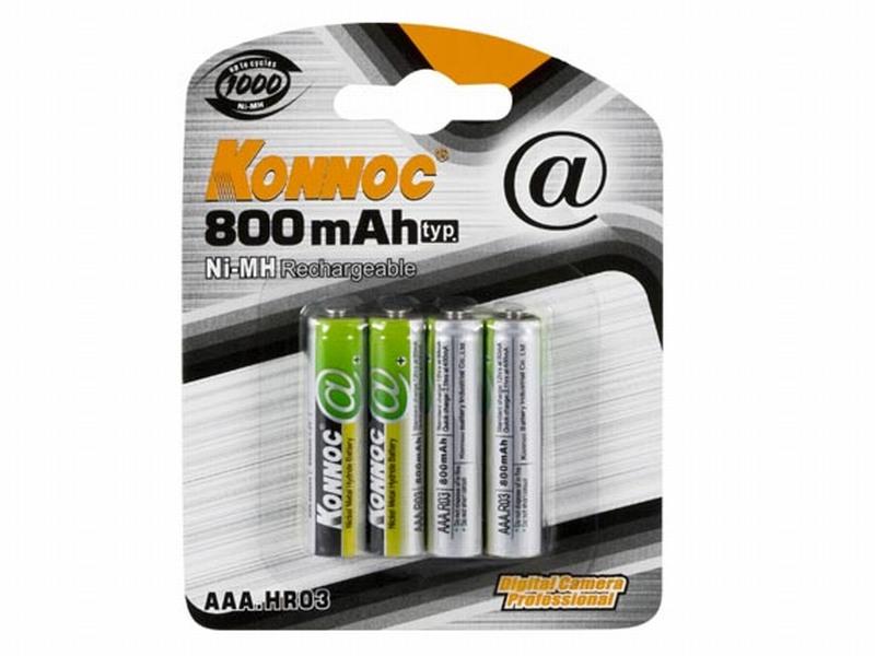 Konnoc NiMH LR03 (AAA) 800mAh