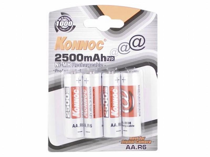Konnoc NiMH LR06 (AA) 2500mAh