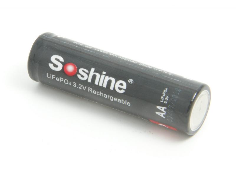 Laddningsbart LiFePO4 14500 3,2 volt