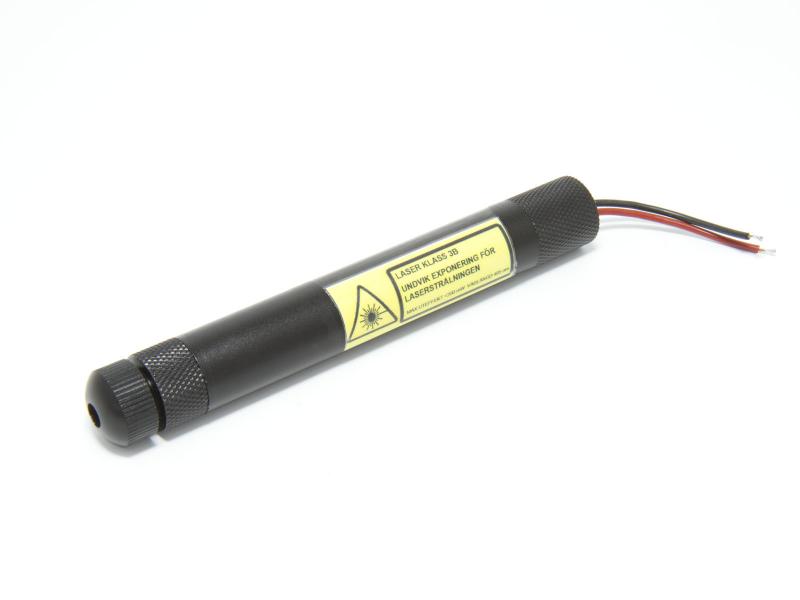 Lasermodul, lila 100mW fokuserbar