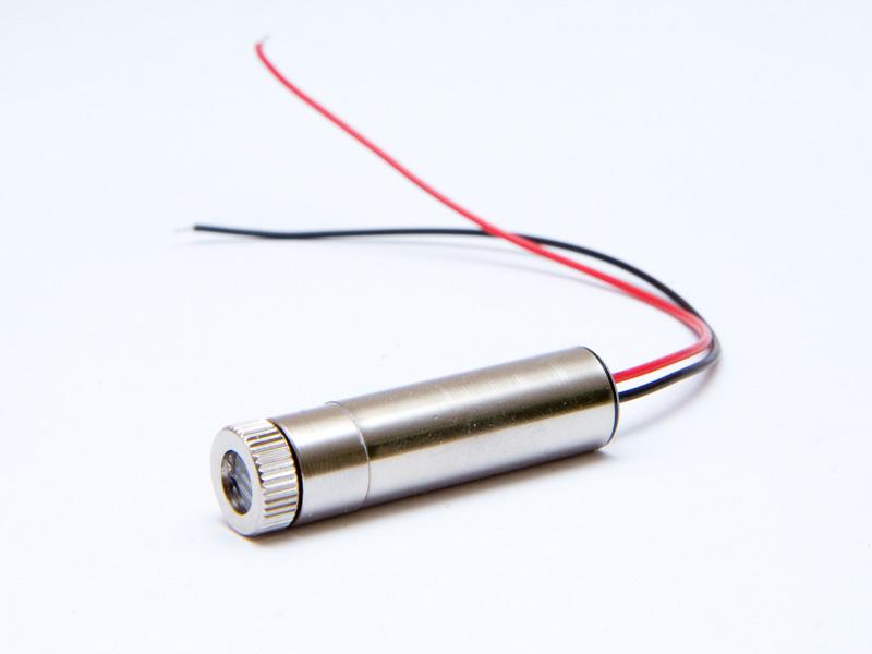 Lasermodul med linjelins - 30 mW