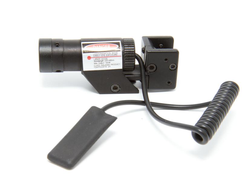 Lasersikte till pistol/revolver, röd - 5mW
