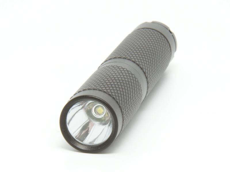 Microficklampa svart, 1st 10440-batteri