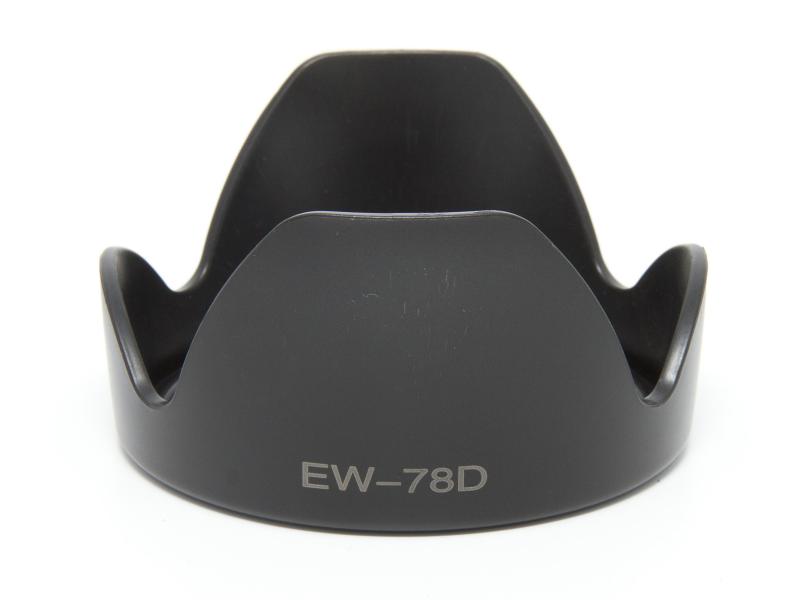Motljusskydd till Canon EF 28-200 och EF-S 18-200 IS (EW-78D)