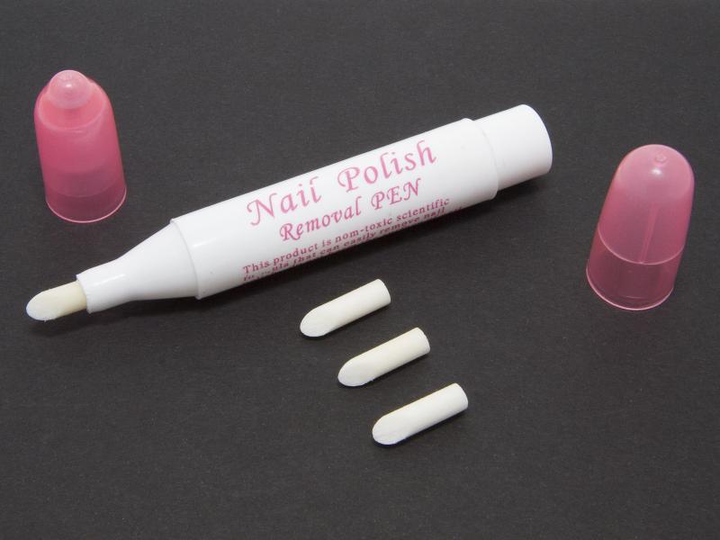 Nagellacksborttagningspenna med 3 st extra uddar