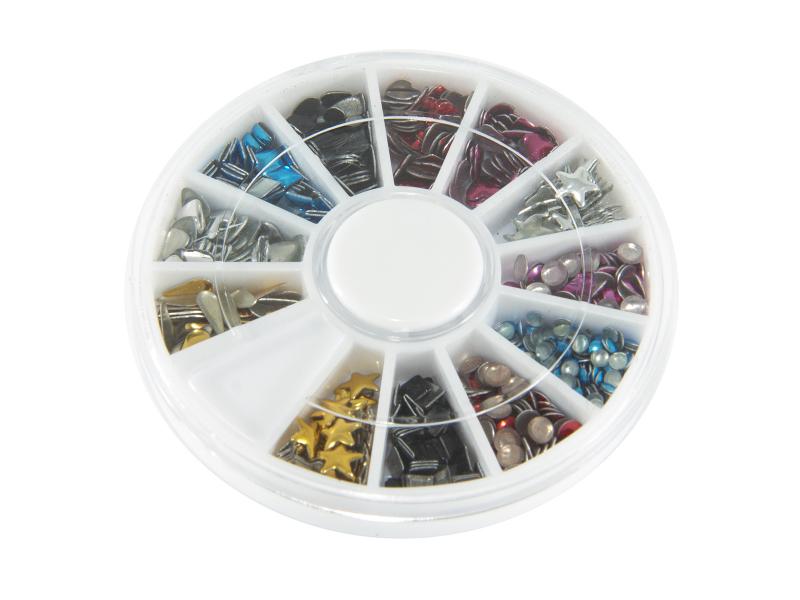 Nagelnitar - Metallic, 12 olika