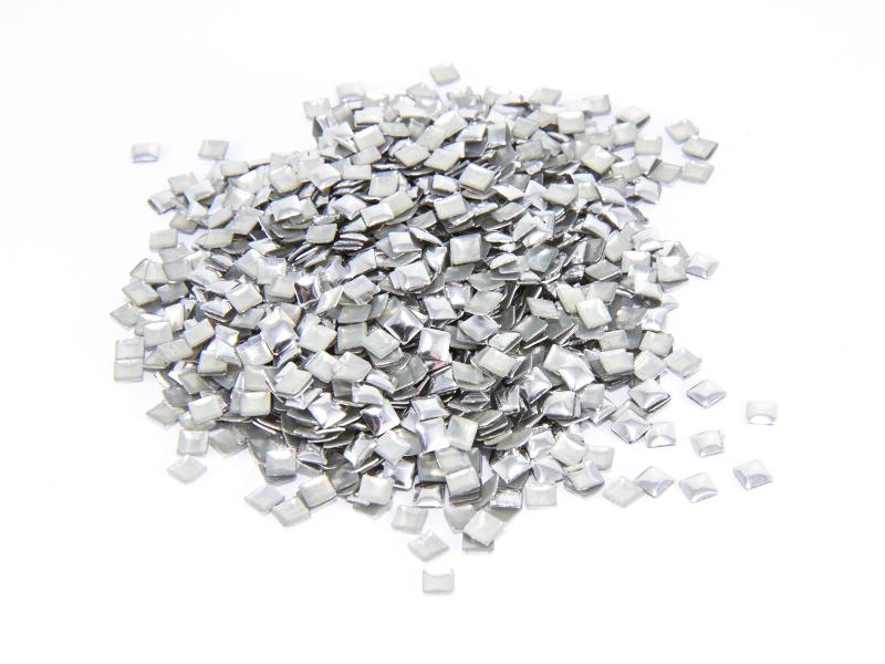 Nagelnitar - Silver, 3x3 mm