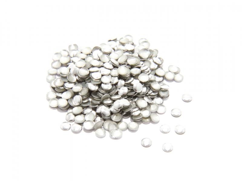 Nagelnitar - Silver, runda 3 mm
