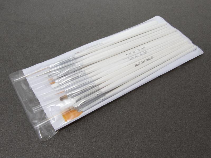 Nagelpenslar 15-pack