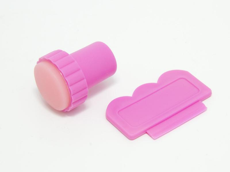 Nagelstämpel - rosa