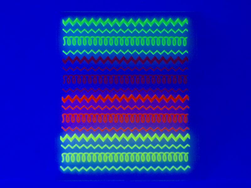 Nagelstickers - Neon band, flouroserande
