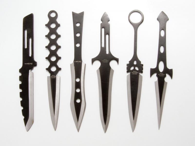 Ridge Runner RR533 kastknivar, 6st - 15 cm