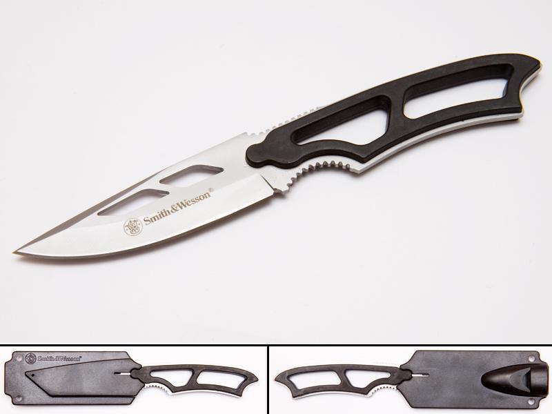 S&W Neck Knife Silver - 17cm