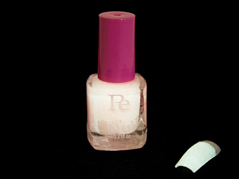 Självlysande nagellack, Rosa transparant