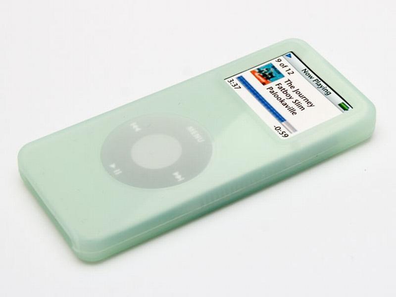Skin till iPod NANO gen I & II Grönt