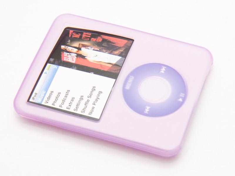 Skin till iPod NANO gen III Lila