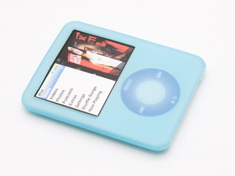 Skin till iPod NANO gen III Ljusblått