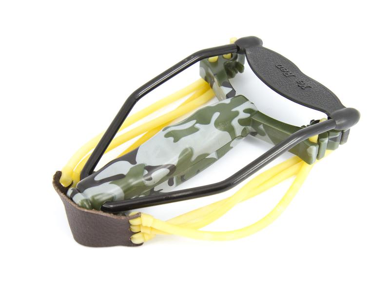 Slangbella med 3 kraftiga gummiband och armstöd