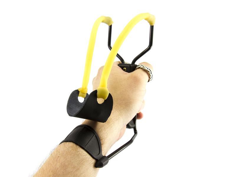 Slangbella med kraftigt gummiband och handledsstöd