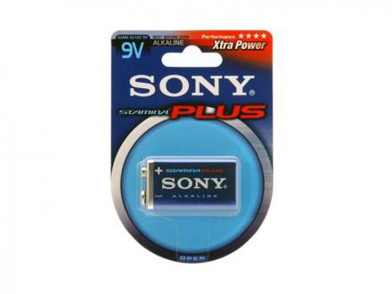 Sony Stamina Plus 6LR61 Alkaliskt batteri