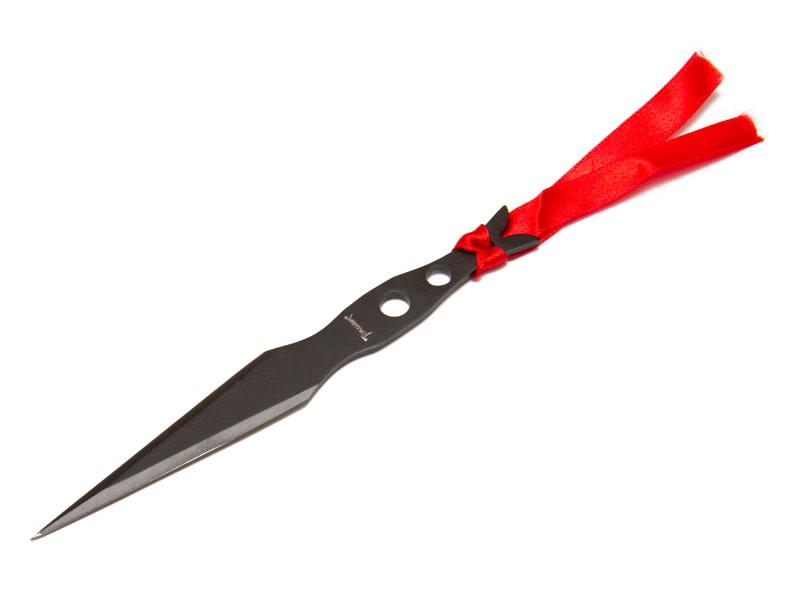 Tomahawk kastkniv, black spear - 14cm