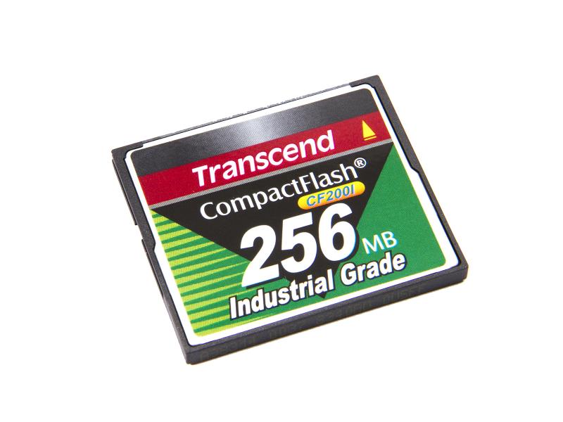 Transcend CompactFlash 256MB industriell kvalitet