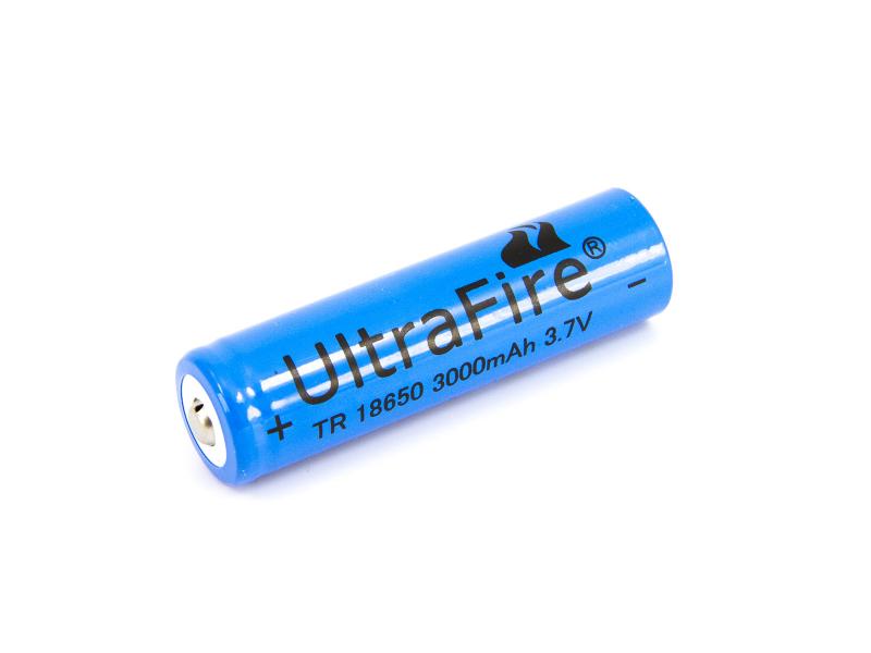 TrustFire Laddningsbart litiumbatteri 18650 3,7 volt 2500mAh