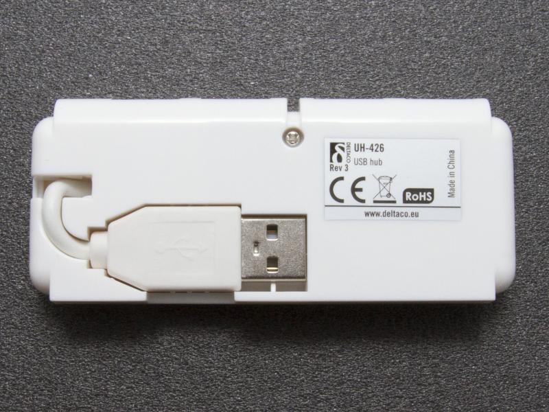 USB 2.0-hub, 4-portar