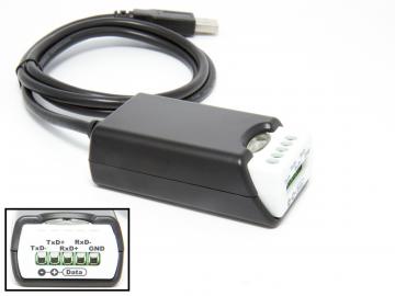 USB till seriell adapter RS-485 och RS-422